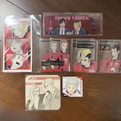 ハイキュー 箔押しクリアカード コレクション 音駒 稲荷崎