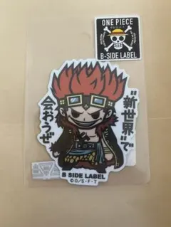 ONE PIECE キッド　B-SIDE LABEL ステッカー