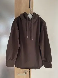 ♡タイムセール♡ あやさん　ブラウン フード付きパーカー
