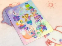 香港ディズニー 20周年ダッフィー&フレンズ トレカ 5種セット カード