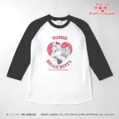 M サンリオキャラクターズ ×伊藤潤二 Tシャツ ギャル富江×ハローキティ XL サンリオキャラクターズ ×伊藤潤二 Tシャツ ギャル富江