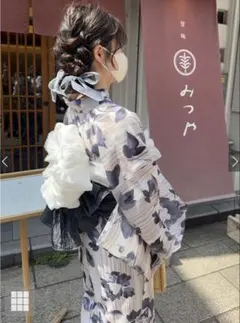 GRL グレイル 水彩花柄浴衣セット【 gi1505 】