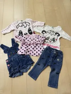 グラグラ　80 まとめ売り　ロンT Tシャツ ズボン サロペット