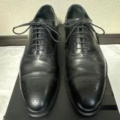 神匠 ストレートチップ 内羽根 26cm ブラック ビジネスシューズのサムネイル