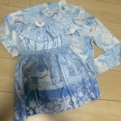 アナ雪　エルサ ワンピース水着 130 セット