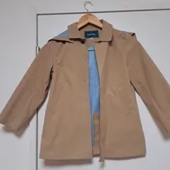 ファミリア☆スプリングコート　トレンチコート　撥水 130cm