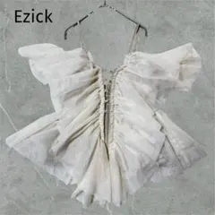 ＊Ezick ＊エジック【F】チュールトップス　ボレロ　ドレス　華やか　上品のサムネイル