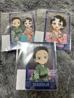 鬼滅の刃 ufotable 花火大会 狛治と恋雪 D賞アクリルクリアカードコンプ