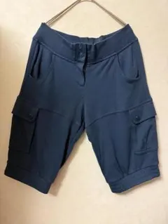 #4339 adidas ステラマッカートニー XLサイズ グレー ハーフパンツ