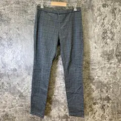 ✨UNIQLO✨ユニクロ♡スキニーパンツ♡カジュアル♡千鳥格子♡グレー(L)