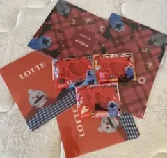 LOTTE × PUPPET SUNSUN ランチョンマット・チョコ型