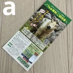 a 1枚 富士サファリパーク ご招待券 招待券 一名無料 サファリパークのサムネイル