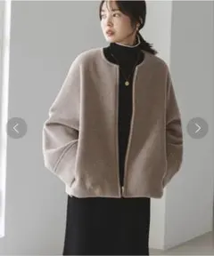 2025年最新】Noble ノーカラージャケットの人気アイテム - メルカリ