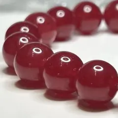 【勝利を呼ぶ石】 ルビー ブレスレット10mm玉 パワーストーン レディース