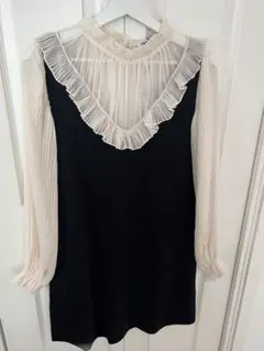 ZARA ワンピース　オケージョンドレス