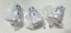 【未開封】SKZOO ライトマスコットHAN QUOKKA ウルフチャン 3個
