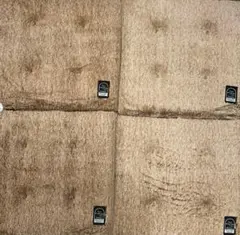 抜染シートクッション　4枚セット クッション　ボアクッション　起毛クッション