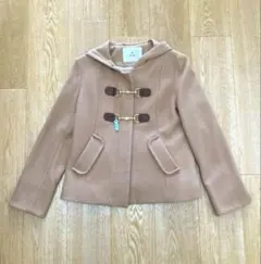 ef-de ベージュ　ショートコート