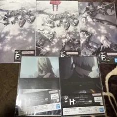 未開封NieR Automata 一番くじ クリアポスター クリアファイルセット