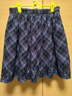 earth music&ecology まどかマギカコラボ ほむらスカート