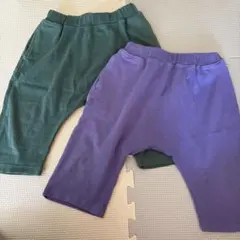 キッズ ハーフパンツ 2色セット 110cm