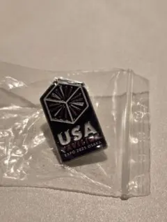 大阪　関西万博　アメリカ館　独立記念日Expo 2025 ピンバッジ 非売品】大阪関西万博 アメリカ館 記念ピンバッジ - メルカリ