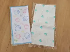 ガーゼ　ハンカチ　2枚セット