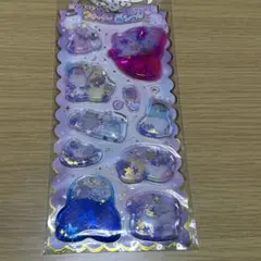 オバケーヌ　ウォーターインシール　キラキラ　シャカシャカ