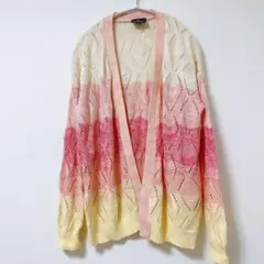 美品 ANGIE 【M】グラデーションカーディガンのサムネイル