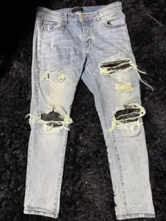 AMIRI mx1 デニム ホワイト - メルカリ