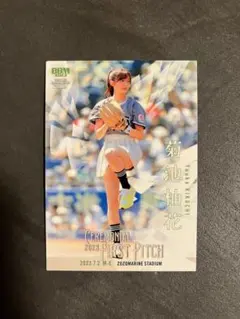 【本日まで】BBM 2023 fusion 始球式 菊池柚花