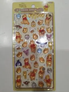 正規品　ディズニー第2弾　くまのプーさん　ボンボンドロップシール