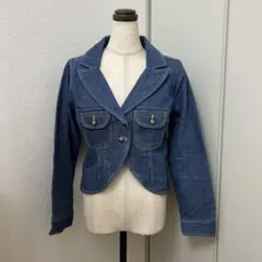 希少・美品】ラルフローレン パフスリーブ ダメージ加工 デニム 