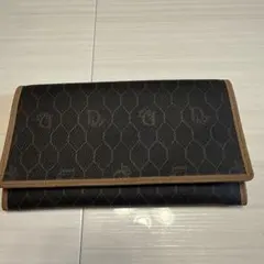 【美品】Christian Dior ハニカム柄 長財布　スペイン製のサムネイル