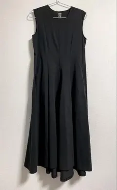 UNIQLO×Theoryノースリーブ ドライストレッチ ワンピース ブラック