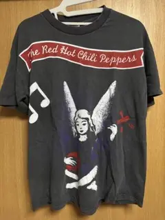 レッドホットチリペッパーズ★音符Tシャツ黒レッチリ