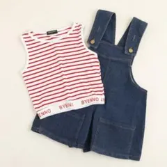 【新品未使用】URBAN CHERRY サロペット　タンクトップ　130cm