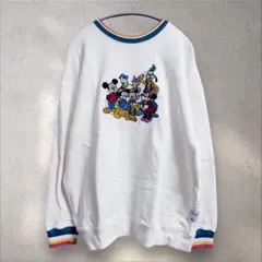 ららぽーと限定 MOUSSY ディズニー ミッキー刺繍スウェット/トレーナー