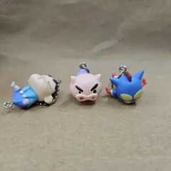 クレヨンしんちゃん つまんでつなげてますこっと2 ガチャ 3点セット