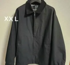UNIQLO ショートジップアップブルゾン　ブラック 　ＸＸＬ