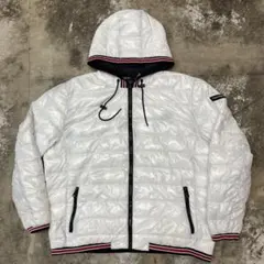 古着 カルバンクライン 中綿 ナイロンパフジャケット メンズXXL