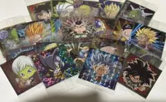 ドラゴンボール超戦士シールウエハース ゴテンクス、身勝手悟空、ガンマ2号