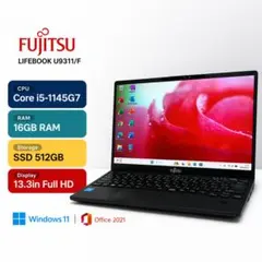 U9311/F 第11世代 i5 16GB 512GB オフィス 13.3FHD