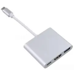 超便利！HDMI変換 マルチアダプター　USB-C　HDMI出力　外部出力