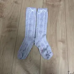 mezzo pianoキッズ靴下 薄紫