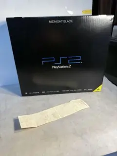 PS2 SCPH-50000NB ミッドナイトブラック デッドストック　レシート