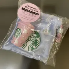 ⭐︎スターバックス⭐︎ミニカップ&巾着シマエナガ　＊ドリンクチケットなし