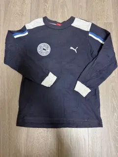 PUMA 長袖カットソー 140 ネイビー
