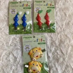 ピクミン ヘアクリップ PIKMIN 赤ピクミン 青ピクミン オッチン 3セット