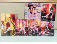 ToLOVEる desktop cuteフィギュア チャイナドレス等 6体セット
